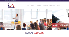 Desktop Screenshot of cordeiroeaureliano.com.br